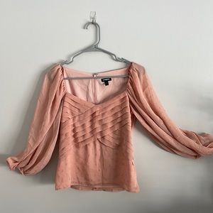 EXPRESS pink and gold top. Size XS